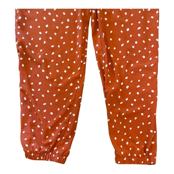 Naked Zebra Polka Dot Sleeveless VNeck Jumpsuit Size L - Picture 5 of 9